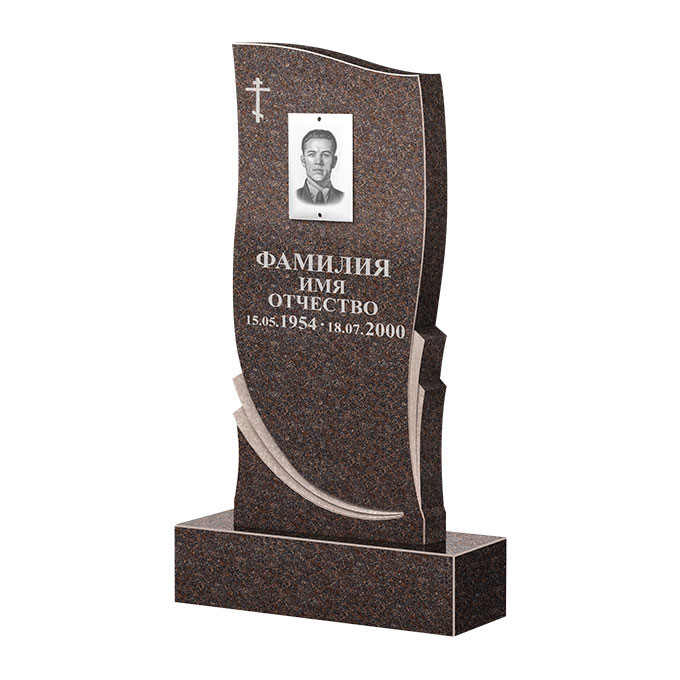 Гранитные памятники в Нижнем Тагиле | Памятник из гранита Елизовский ФГЦ-044