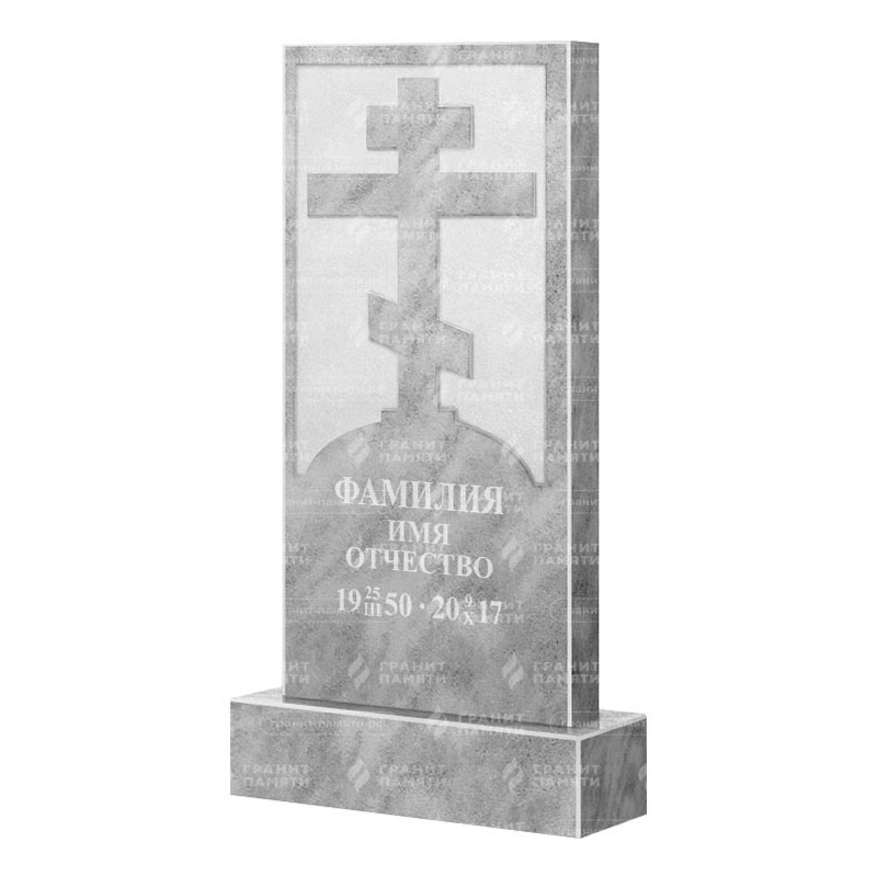 Памятники из мрамора в Нижнем Тагиле | Мраморный памятник ФМ-125