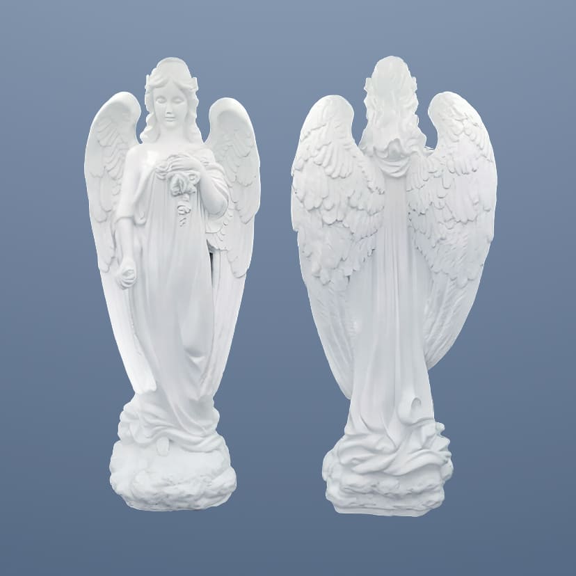 Скульптуры из искусственного мрамора на памятник | Скульптура Ангела №2