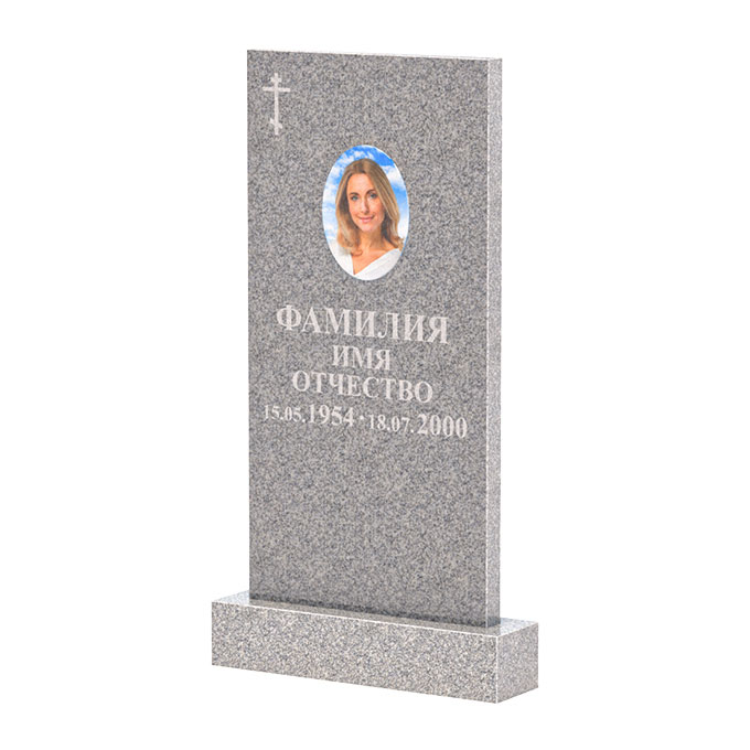 Памятники из цветного гранита в Нижнем Тагиле | Памятник из Сибирского гранита прямой