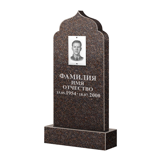 Памятники из цветного гранита в Нижнем Тагиле | Памятник из гранита Елизовский ФГЦ-037