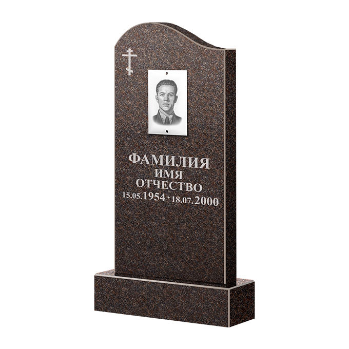 Памятники из цветного гранита в Нижнем Тагиле | Памятник из гранита Елизовский ФГЦ-030