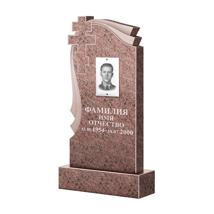 Гранитные памятники в Нижнем Тагиле | Памятник из гранита Винга ФГЦ-081