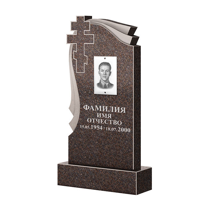 Гранитные памятники в Нижнем Тагиле | Памятник из гранита Елизовский ФГЦ-081