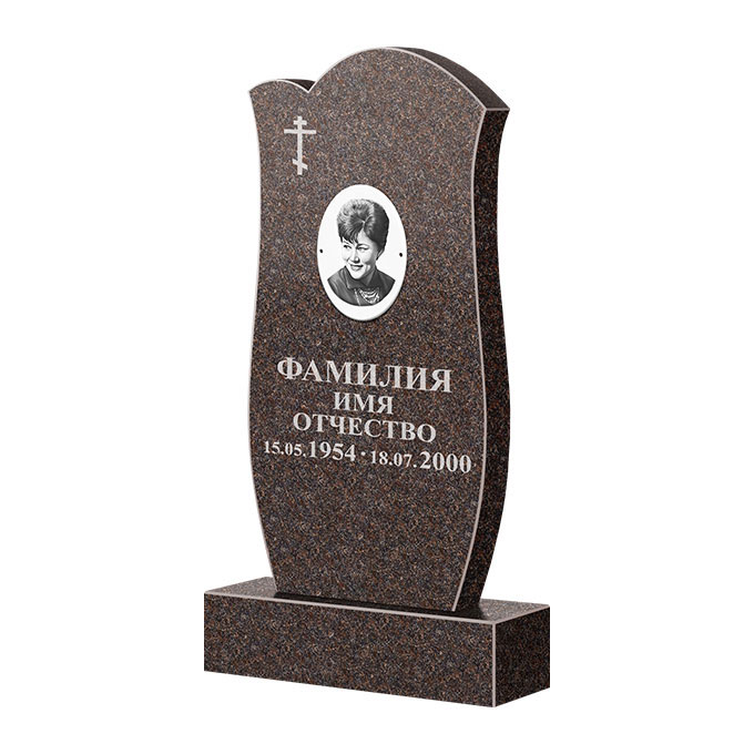 Памятники из цветного гранита в Нижнем Тагиле | Памятник из гранита Елизовский ФГЦ-039