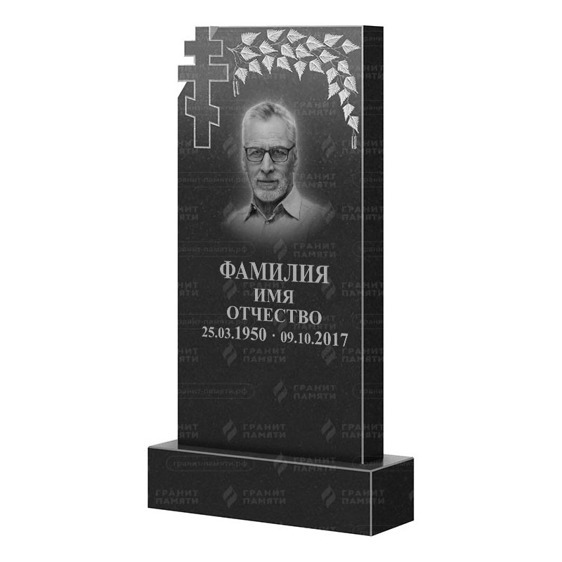 Памятники из гранита с деревом в Нижнем Тагиле | Гранитный памятник ФГ-202