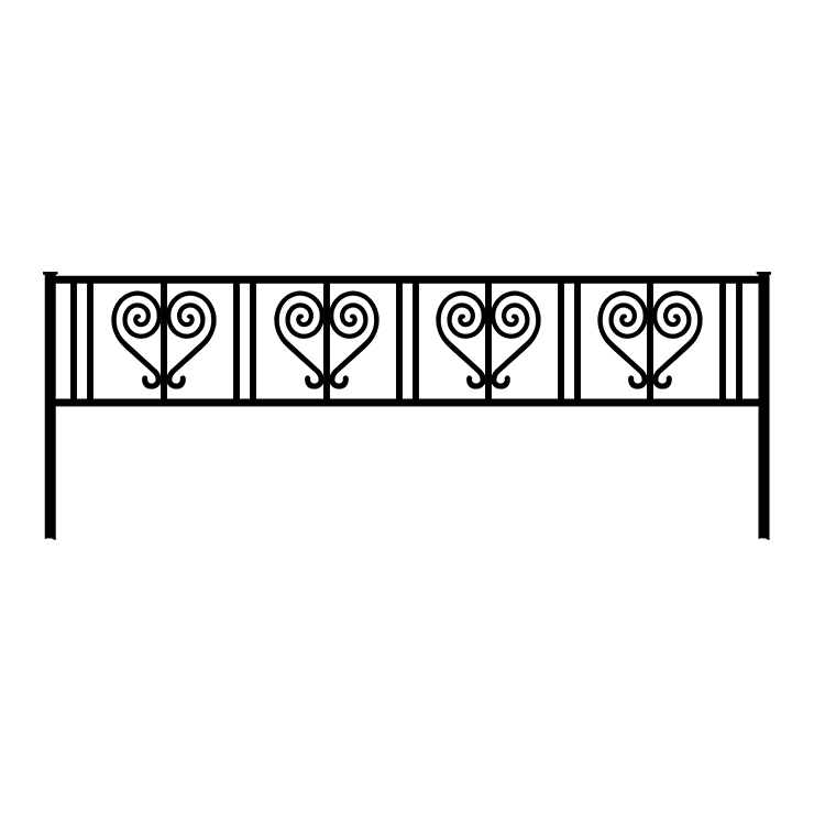 Кованые изделия в Нижнем Тагиле | Кованая оградка ОГ.005