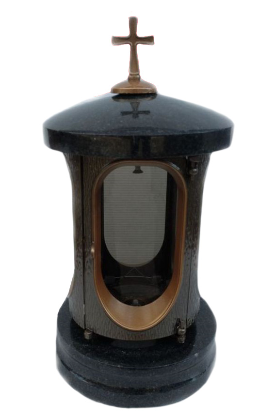 Лампадки из камня на могилу в Нижнем Тагиле | Лампадка из гранита Габбро