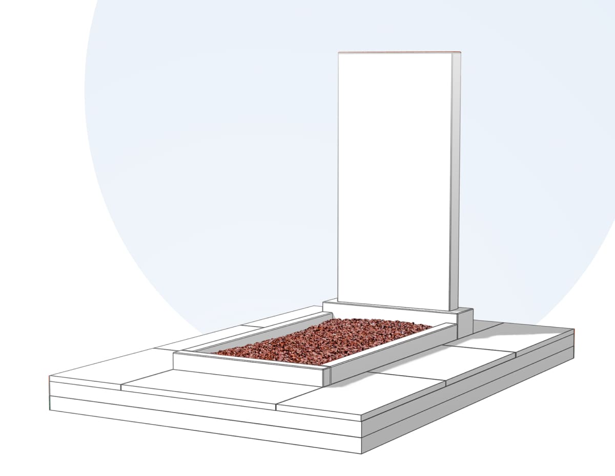 Засыпка цветника камушками в Нижнем Тагиле