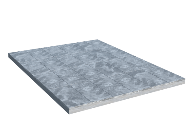 Площадки на могилу в Нижнем Тагиле | Площадка с мраморной облицовкой