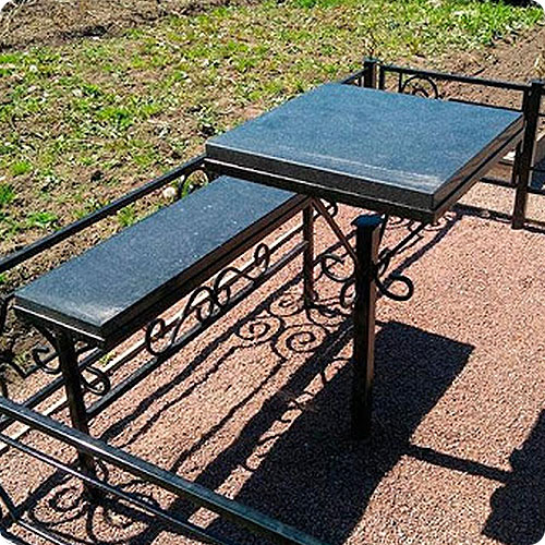 Благоустройство могил | Установка железных оград