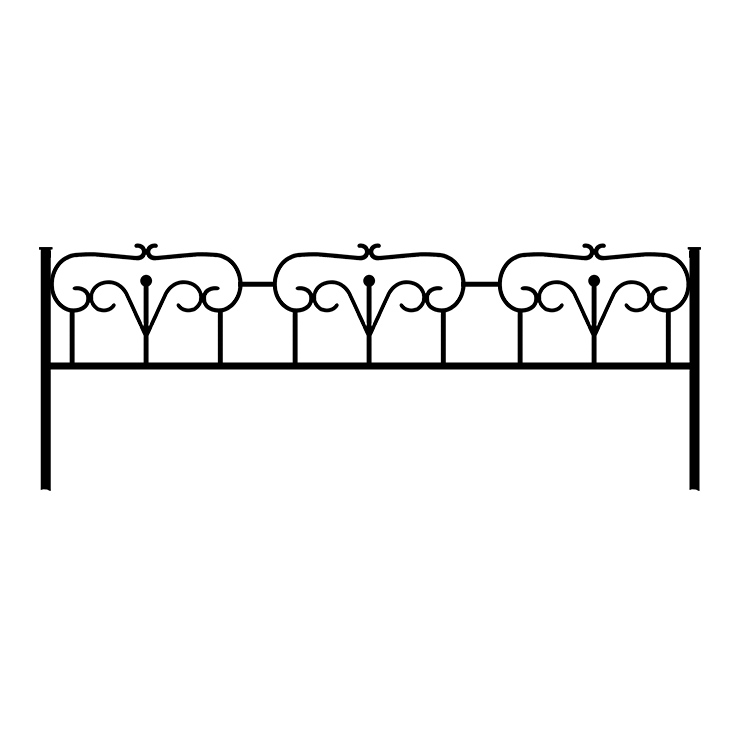 Металлические оградки, столы, скамейки в Нижнем Тагиле | Оградка №2