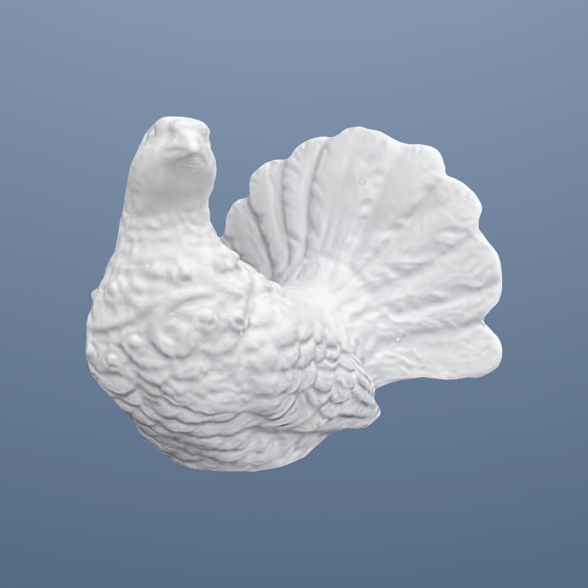 Скульптуры из искусственного мрамора на памятник | Голубь лево