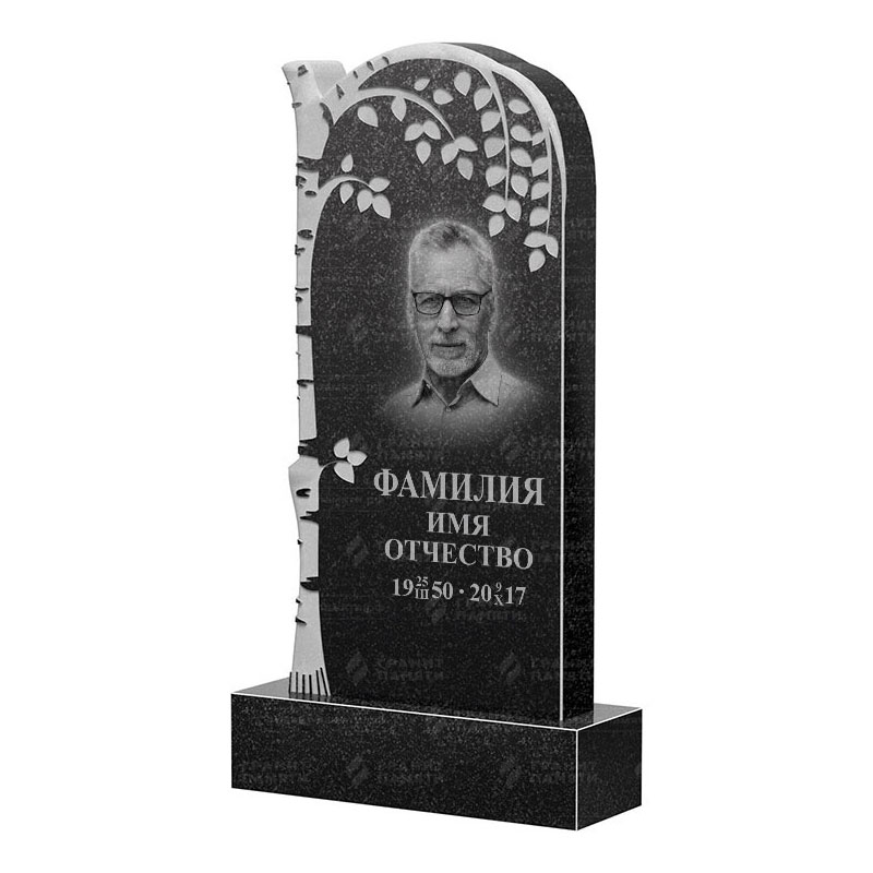 Памятники из гранита с деревом в Нижнем Тагиле | Гранитный памятник ФГ-091