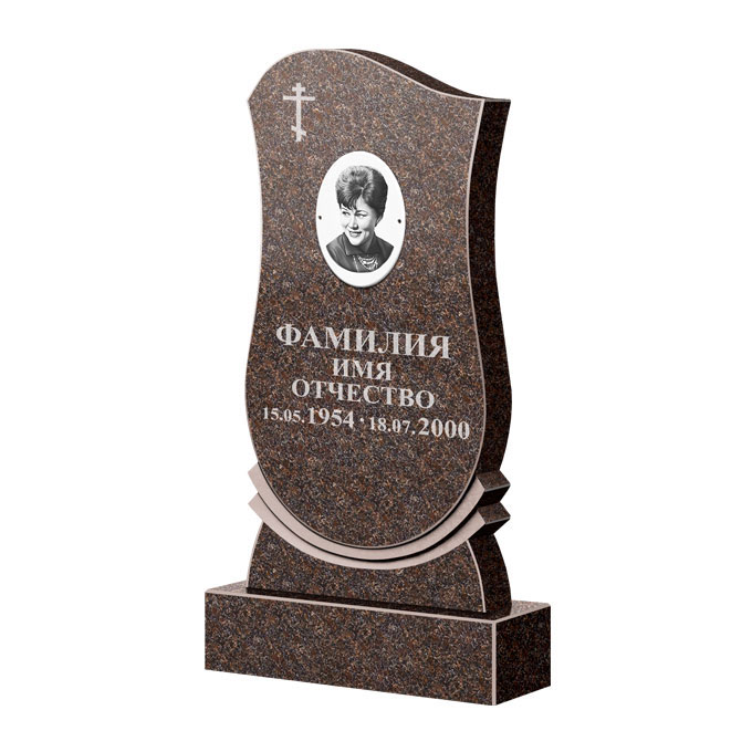 Гранитные памятники в Нижнем Тагиле | Памятник из гранита Елизовский ФГЦ-056