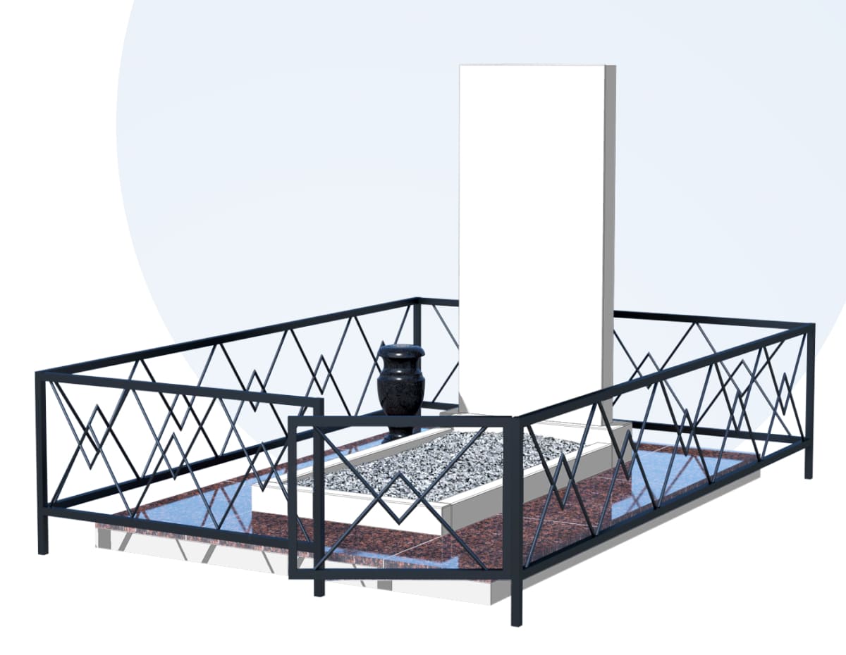 Благоустройство захоронения в Нижнем Тагиле