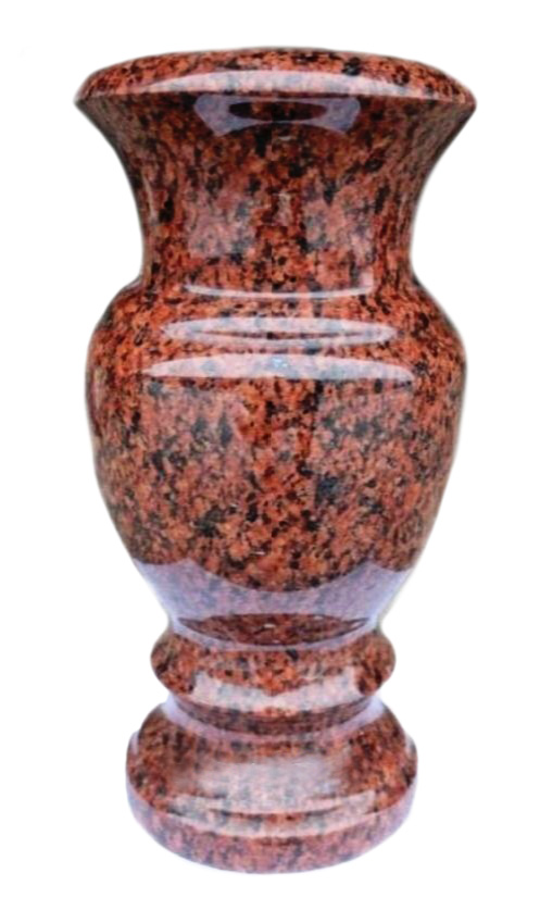 Вазы из камня в Нижнем Тагиле | Ваза гранитная «Цветная»