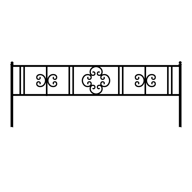 Кованые изделия в Нижнем Тагиле | Кованая оградка ОГ.006