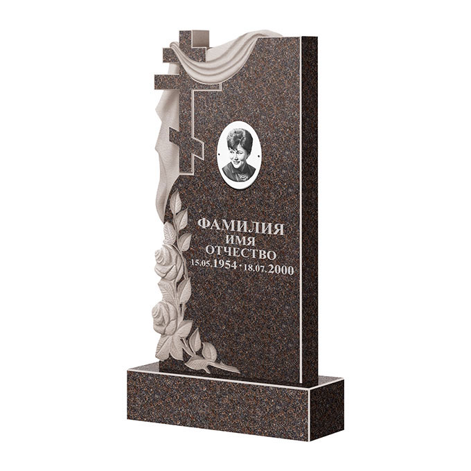 Гранитные памятники в Нижнем Тагиле | Памятник из гранита Елизовский ФГЦ-189