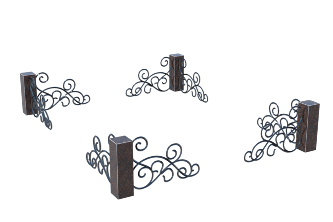 Цоколи на могилу в Нижнем Тагиле | Цоколь на могилу №0048